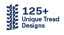 125+ Unique Tread Designs